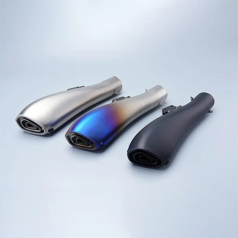 Motorcycle exhaust pipe